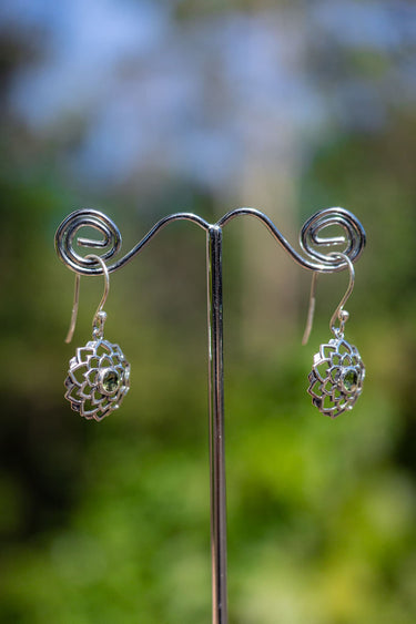 Moldavite Earrings